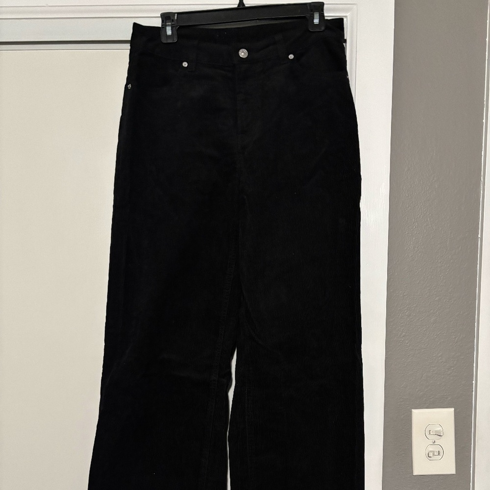 Black Corduroy Jeans